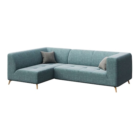 Sofa narożna Toro - jasnoniebieska