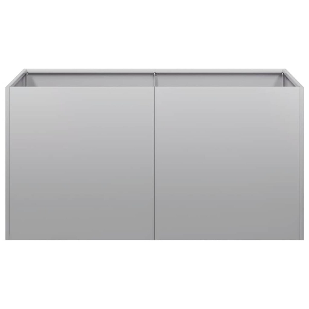 vidaXL Doniczka 80x40x40 cm Stal ocynkowana