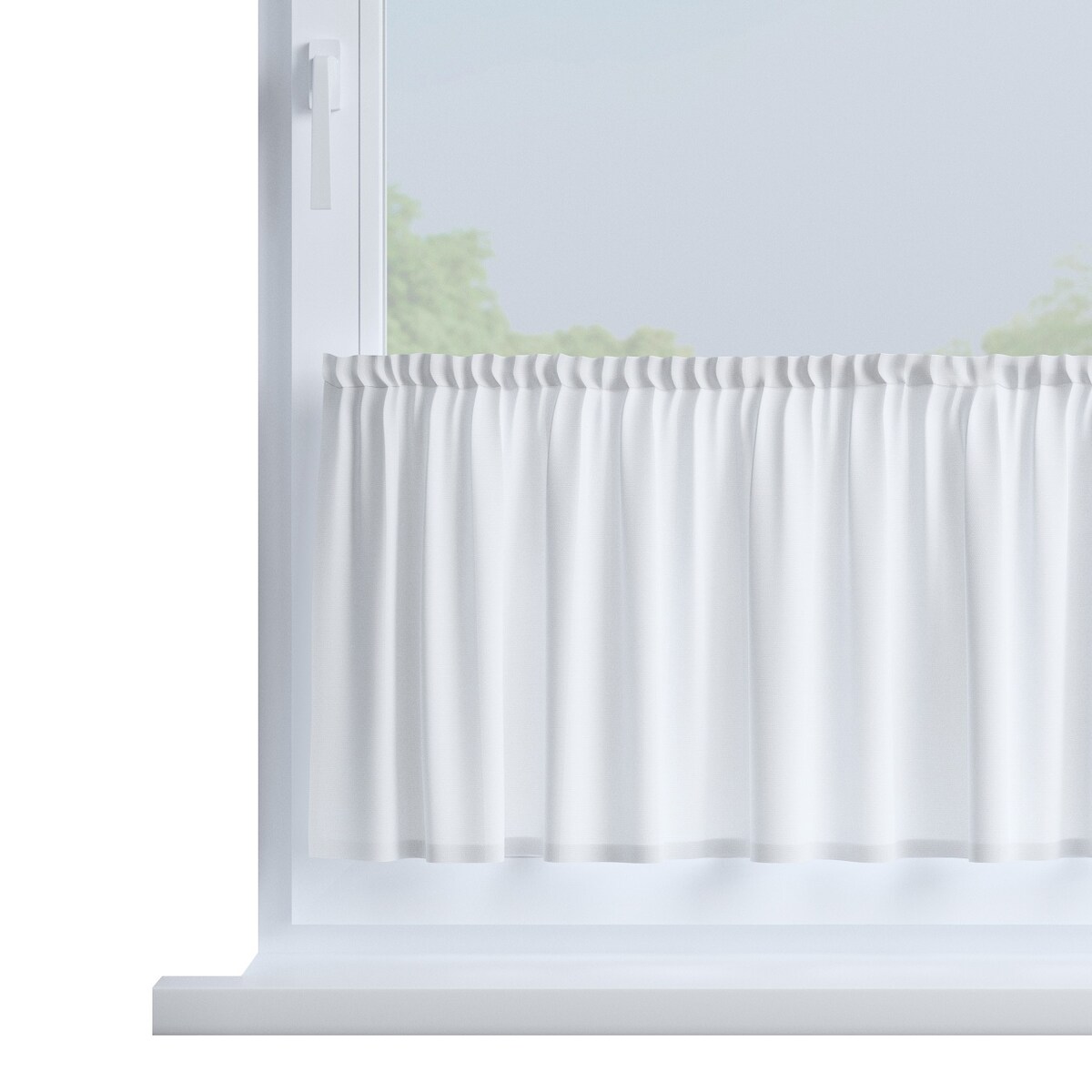 Zazdrostka prosta na metry 130x0 biały