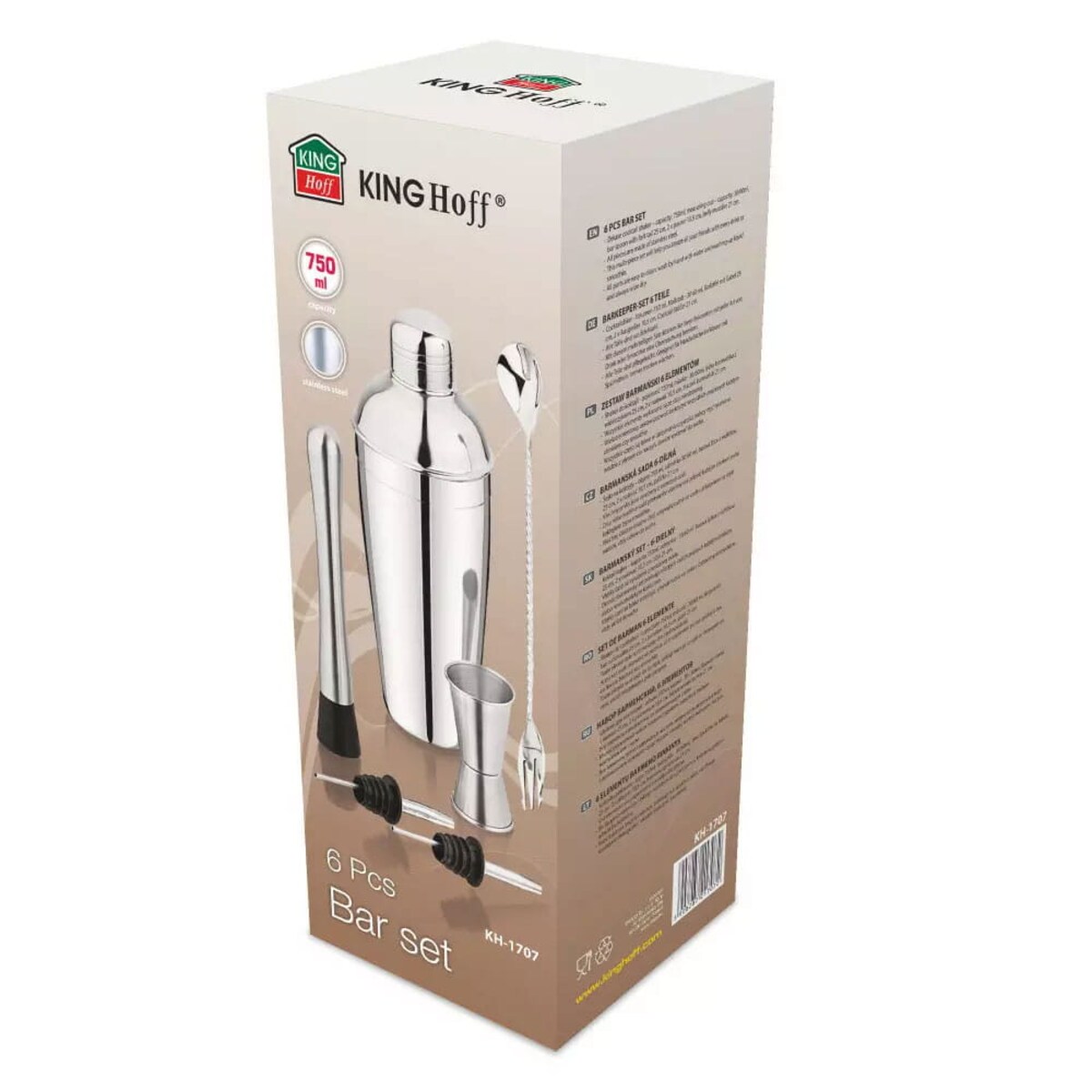 Zestaw Przyborów Barmańskich Kinghoff