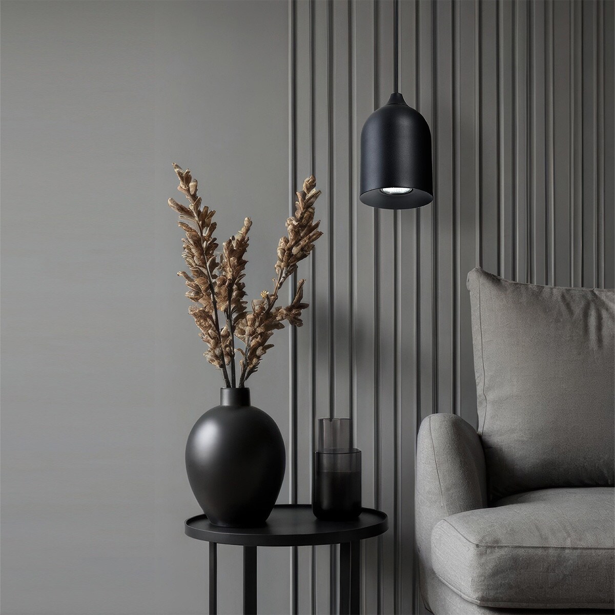 Lampa wisząca Light Prestige Nilo czarny 1 x GU10 1 szt.