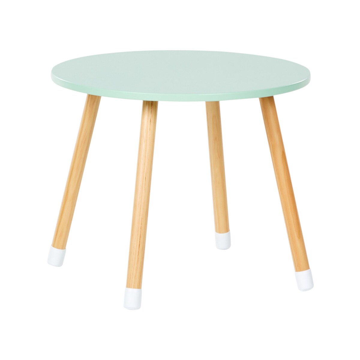 Zestaw dla dzieci stół i 2 krzesła jasne drewno z białym ROBIN