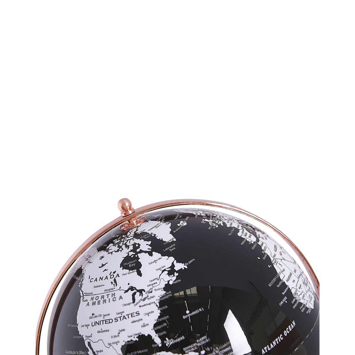 Globus 28 cm biało-czarny CABOT