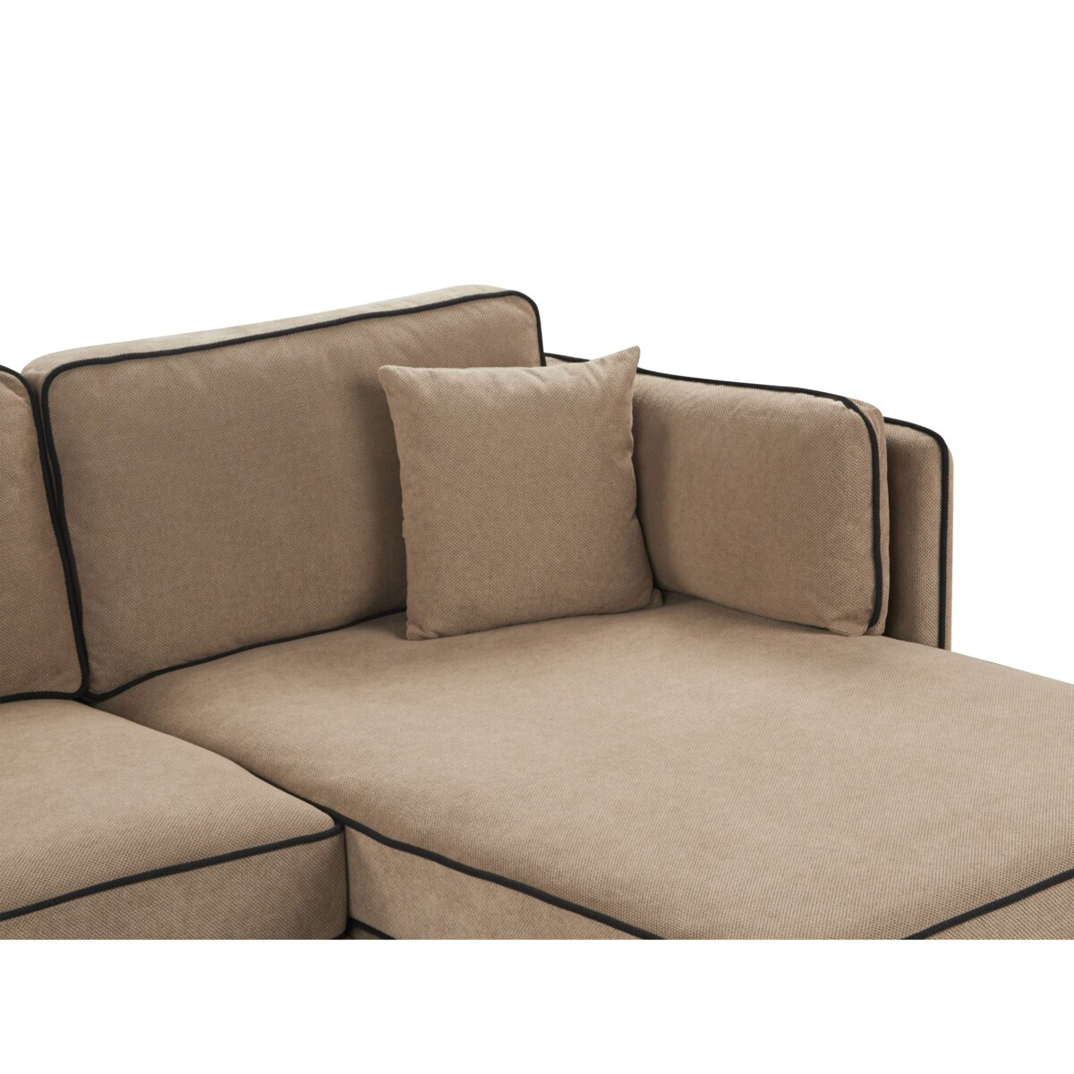 Narożnik ALTAN Jasnobrązowy Lewostronny