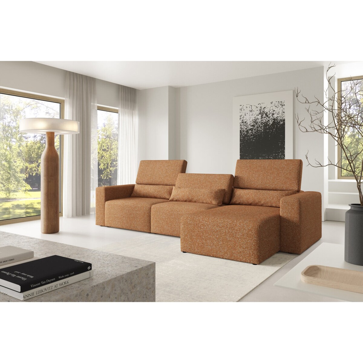 Narożnik Posejdon XL modułowy premium Kolor:Puente 52