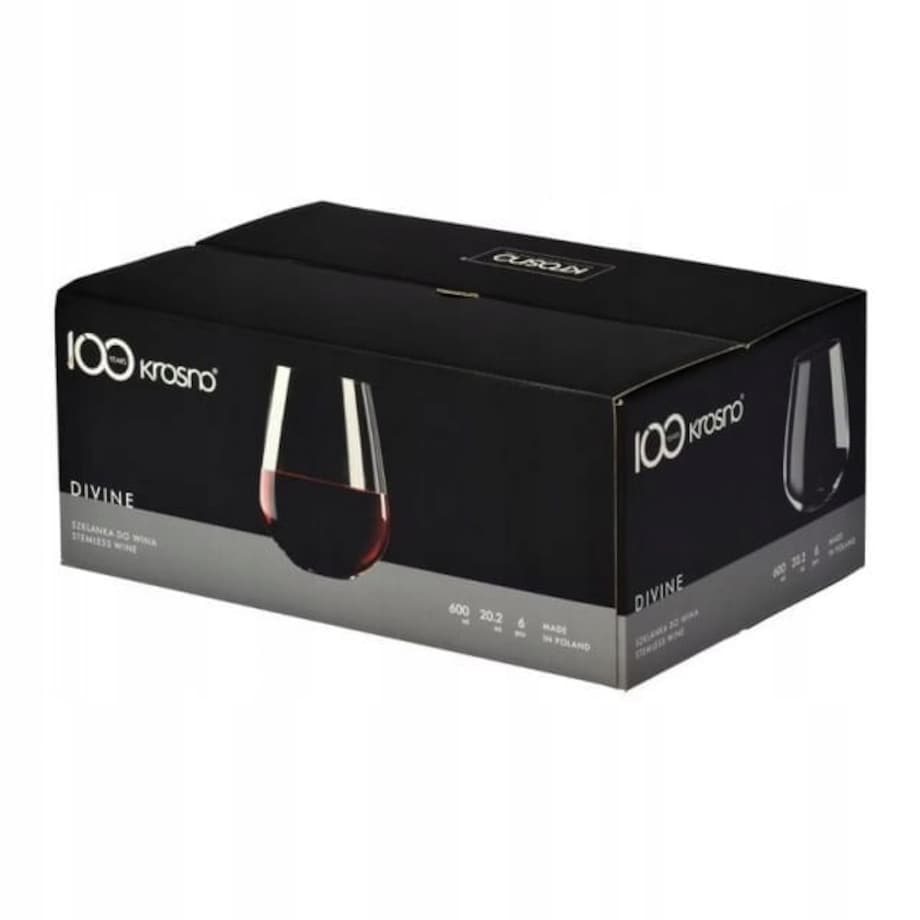 Szklanki do wina Krosno DIVINE 500ml 6szt