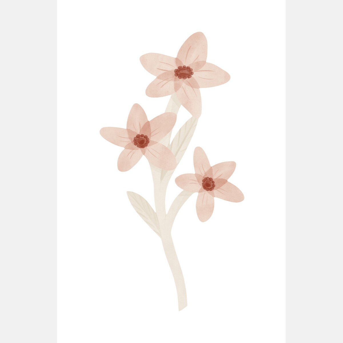 Plakat dla dzieci Kwiat 9 30x40