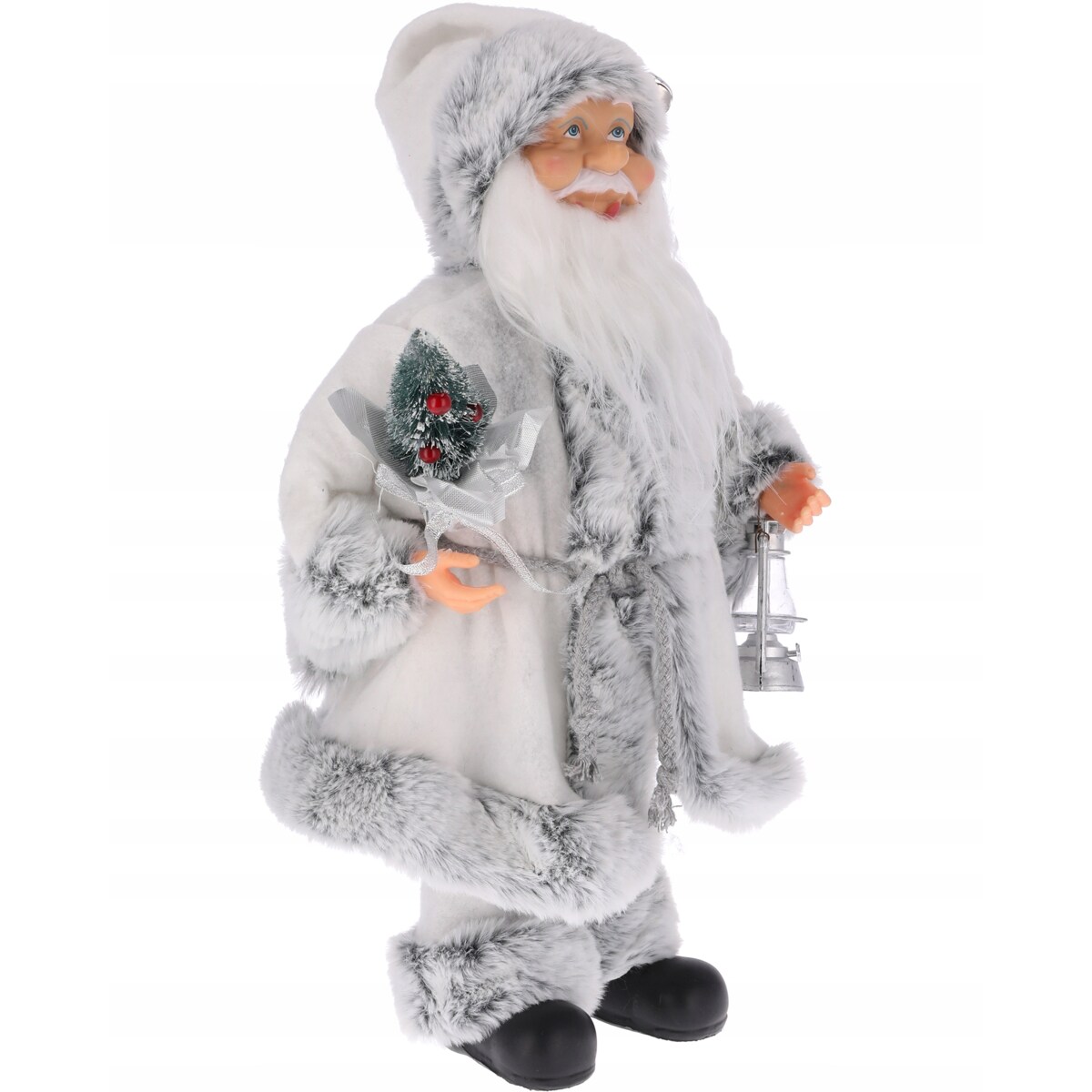 ŚWIĘTY MIKOŁAJ świąteczny figurka DUŻY skandynawski DEKORACJA ozdoba JUMI