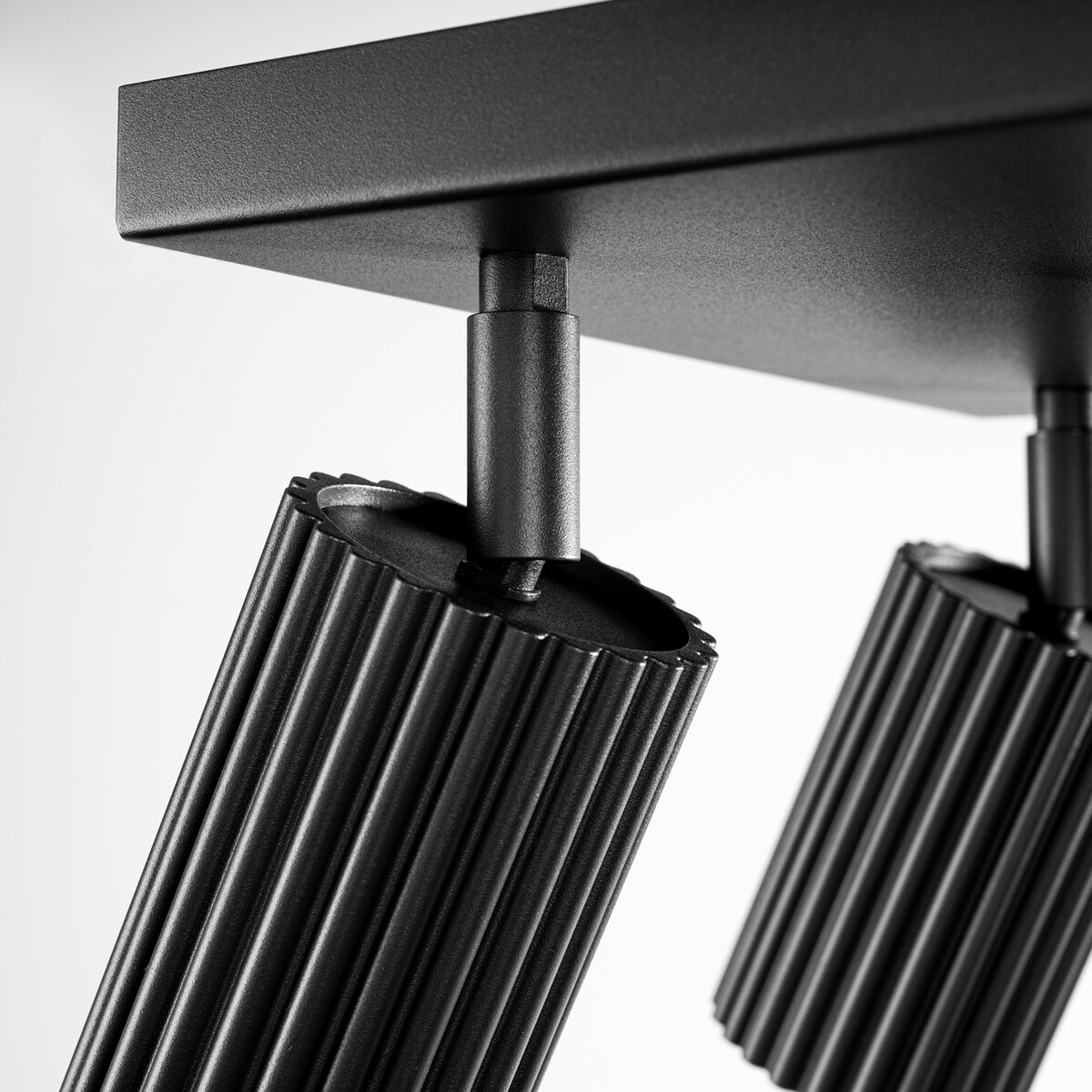 Plafon KARBON 4 czarny