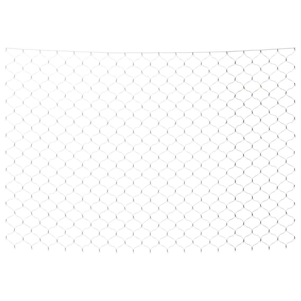 vidaXL Siatka z lampek LED, zimna biel, 3x3 m, 306 LED