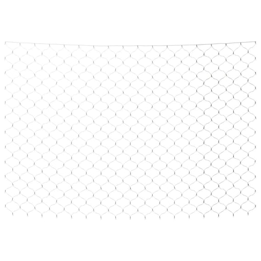 vidaXL Siatka z lampek LED, zimna biel, 3x3 m, 306 LED