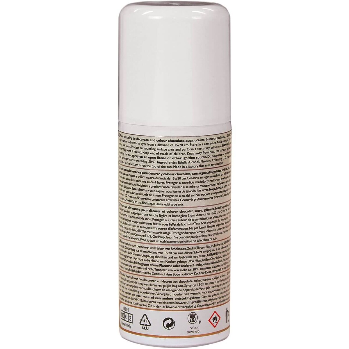 PME Barwnik spożywczy w sprayu 100 ml brązowy