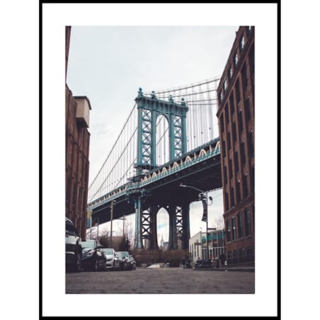 Poster Story, Plakat, Obraz - Most na Manhattanie, wymiary 50 x 70 cm