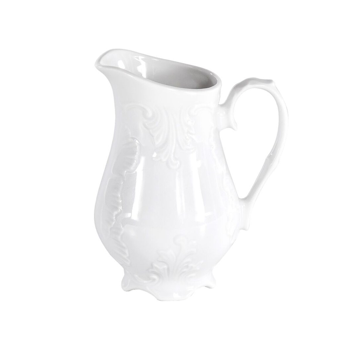 Dzbanek 200 ml Rococo Maria białe 0001