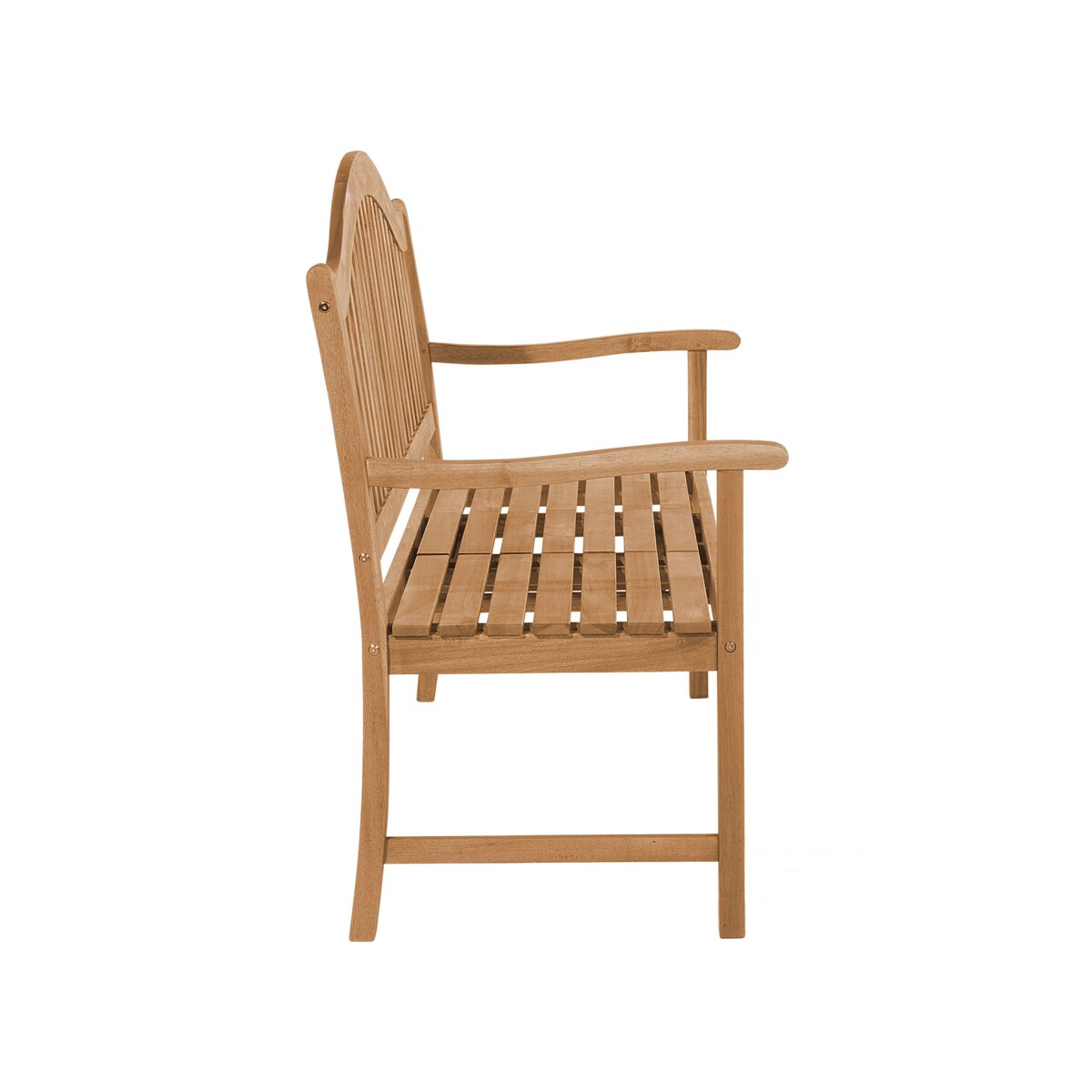 Ławka ogrodowa 150 cm drewniana z rozkładanym stolikiem HILO