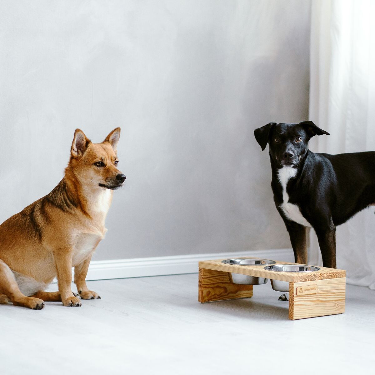 Animood Stojak na miski Gloria rozmiar: S, kolor: naturalny