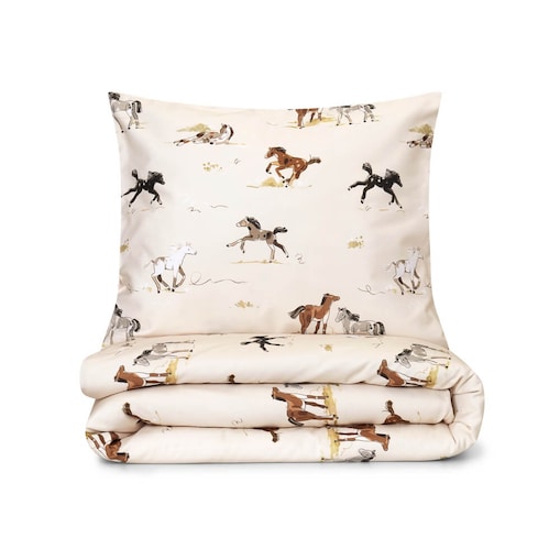 Pościel Koniki 140x200 + 70x80 cm