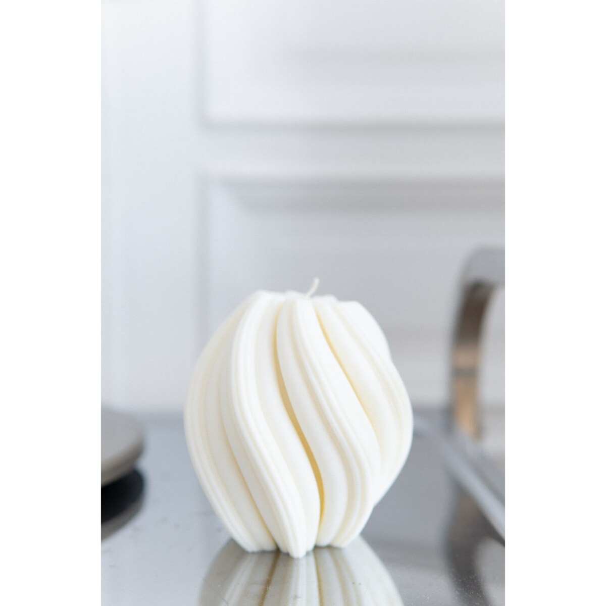 Świeca sojowa duża Volute, 700 g, INSPIRA