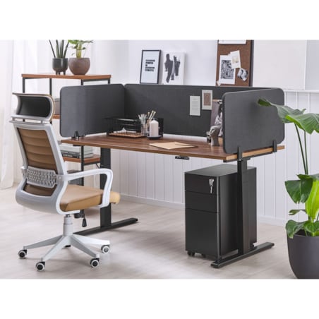 Przegroda biurkowa 160 x 40 cm Różne rozmiary