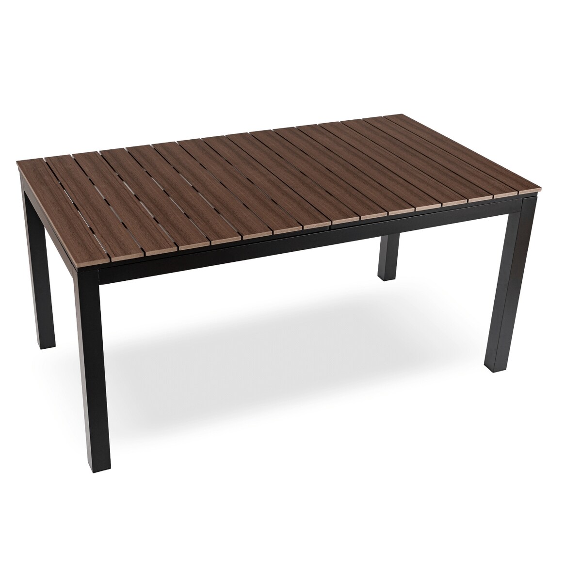 Stół Ogrodowy Rozkładany Na Ogród Działka Taras Orzech Czarny ARGOS 160-210