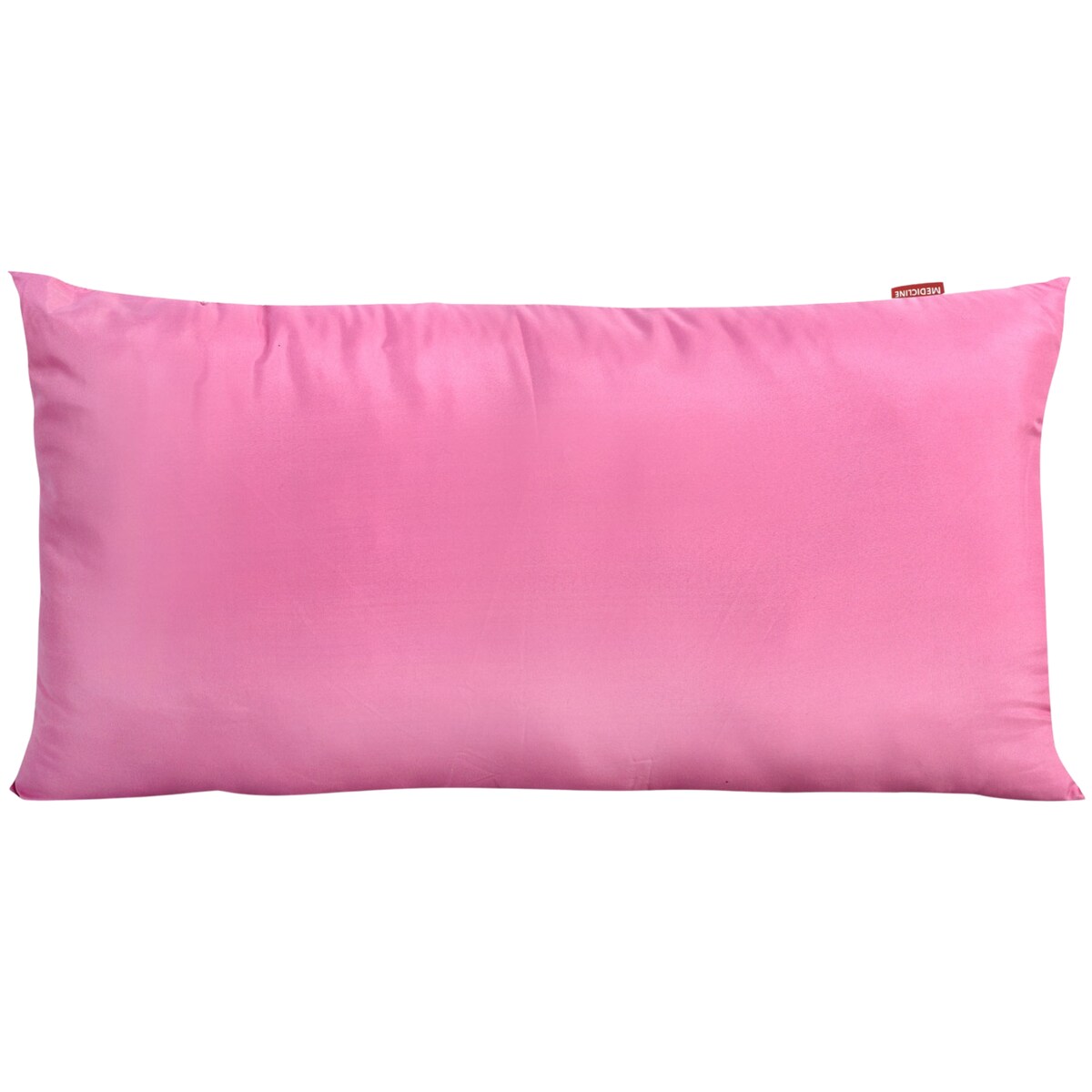 Poduszka Do Spania 80X40 Cm Antyalergiczna Mikrofibra Kulka Silikonowa Różowa