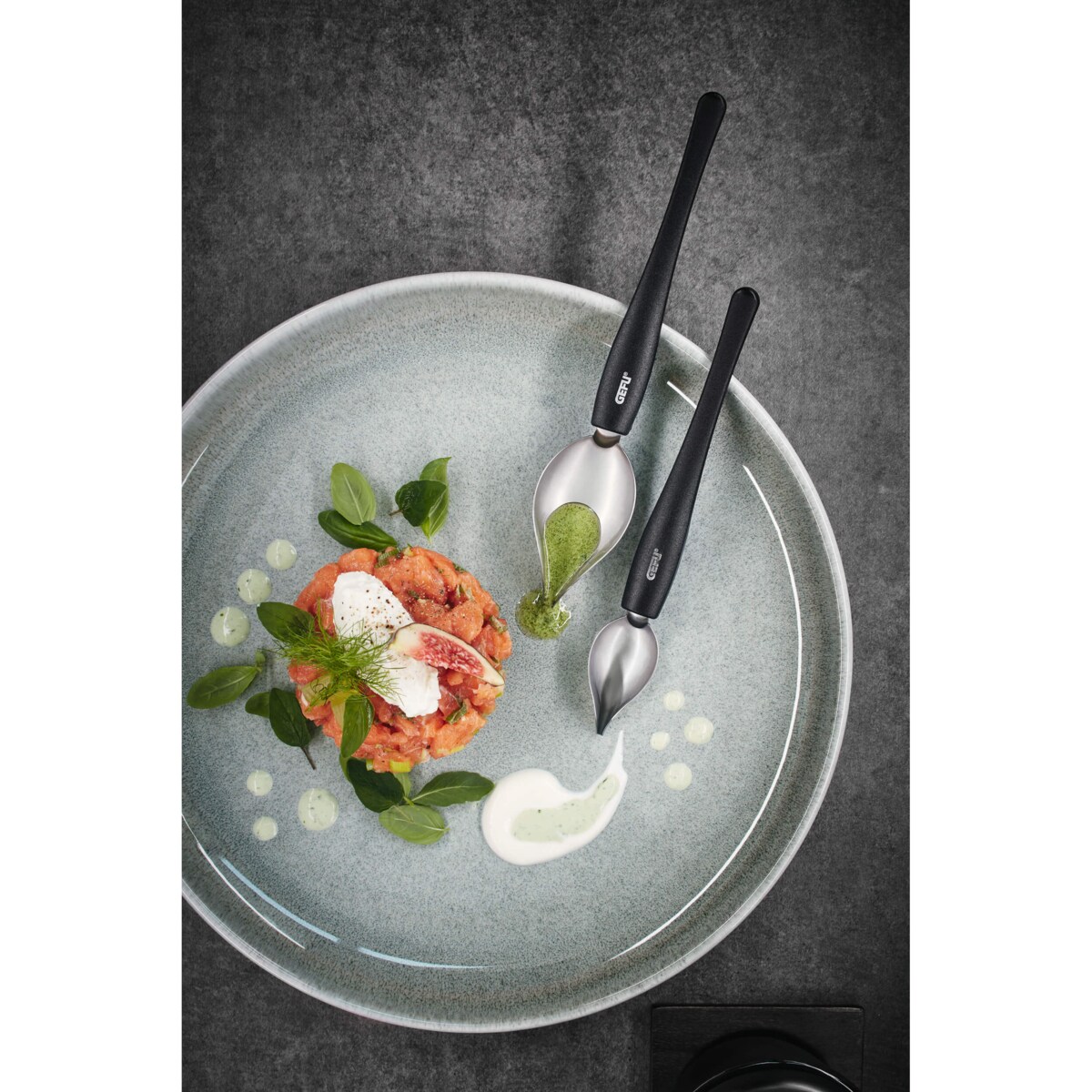 Zestaw 2 łyżek do dekorowania KULINARI