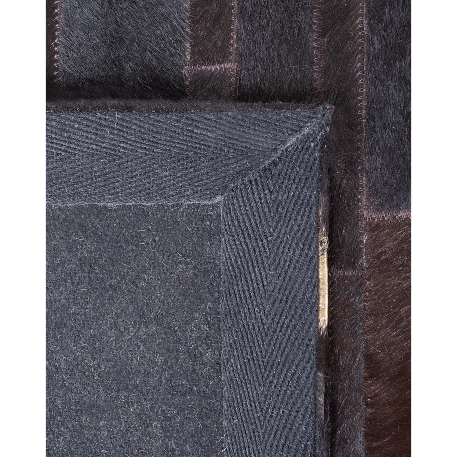 Dywan skórzany 80 x 150 cm brązowy ARTVIN