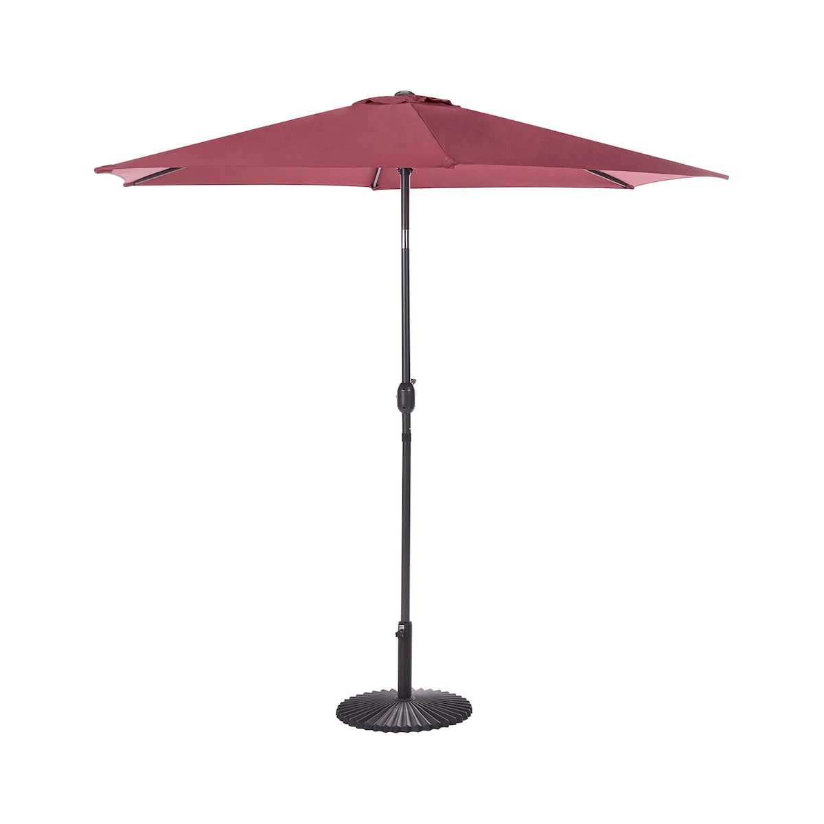 Parasol ogrodowy 266 cm VARESE Burgundowy
