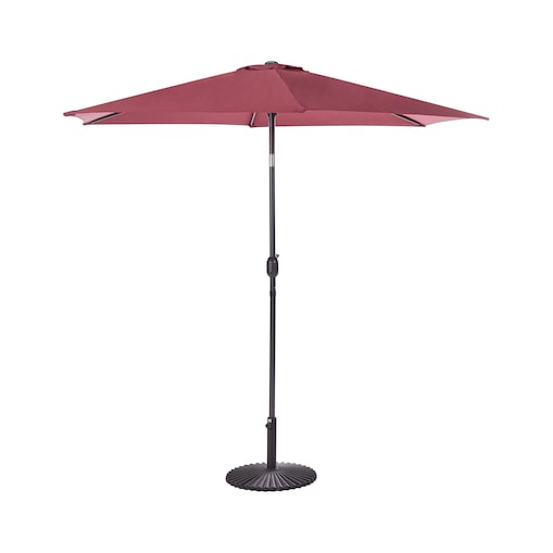 Parasol ogrodowy 266 cm VARESE Burgundowy