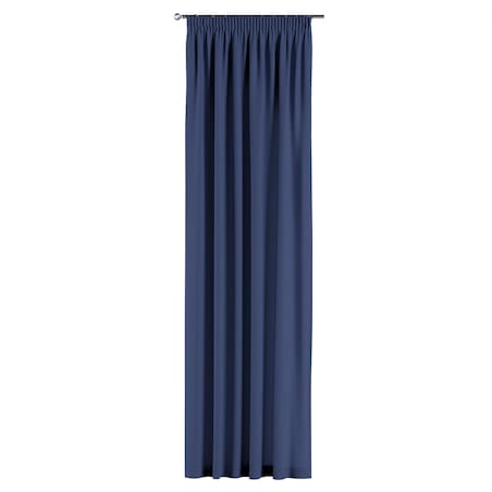 Zasłona na taśmie marszczącej 1 szt. 130x245 granatowy