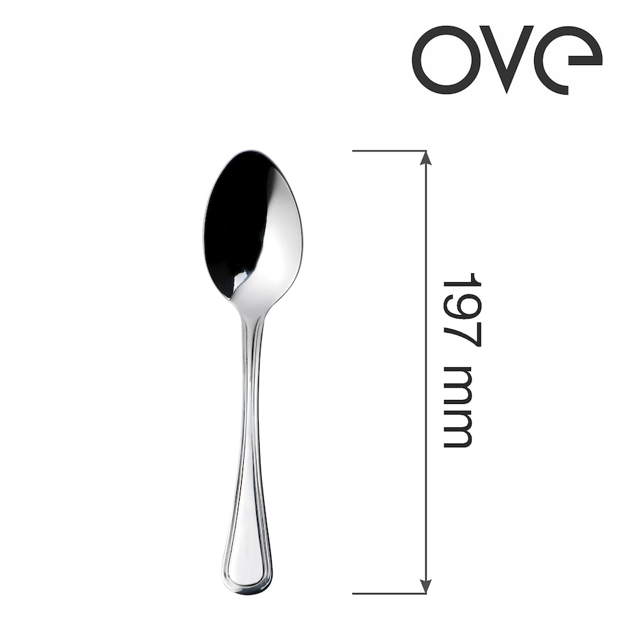Łyżka stołowa Bologna, OVE, 197 mm, zestaw 12 szt.