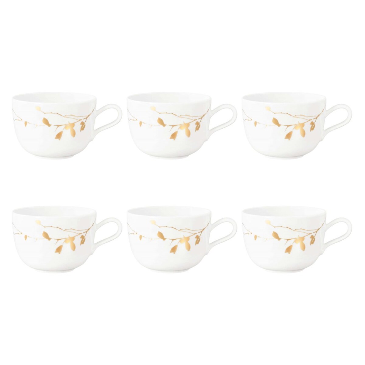 SELTMANN LIBERTY GOLDEN ROSE HIP Zestaw 6 filiżanek do kawy 380 ml