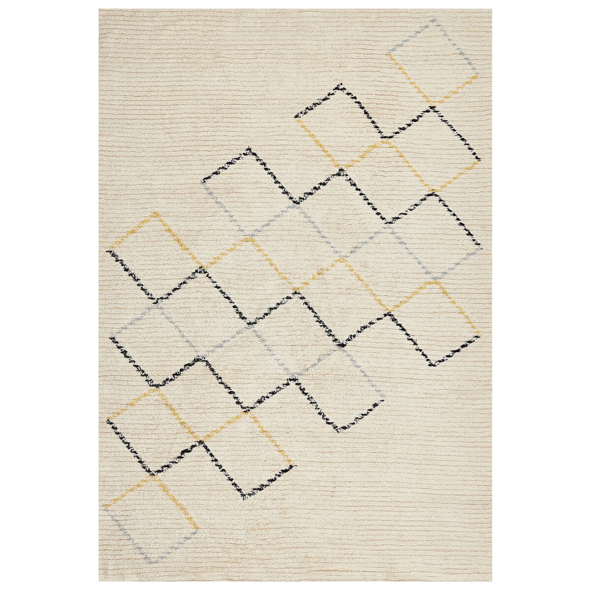 Dywan bawełniany 160 x 230 cm beżowy TEZPUR