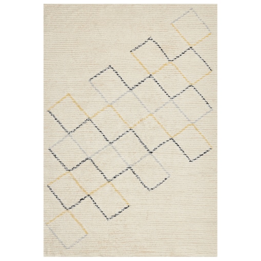 Dywan bawełniany 160 x 230 cm beżowy TEZPUR