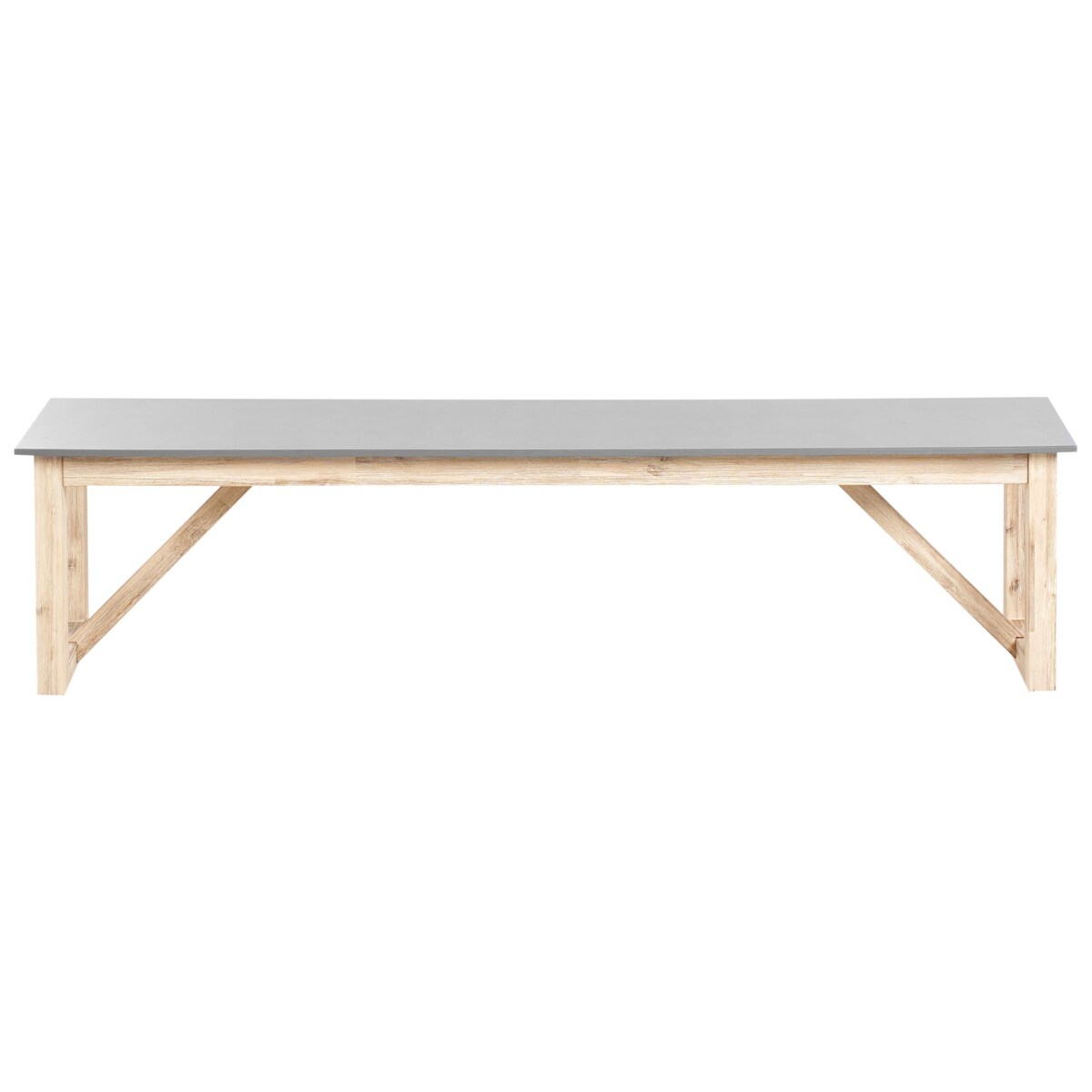 Ławka ogrodowa NOTTERI 180 cm Beton Szary