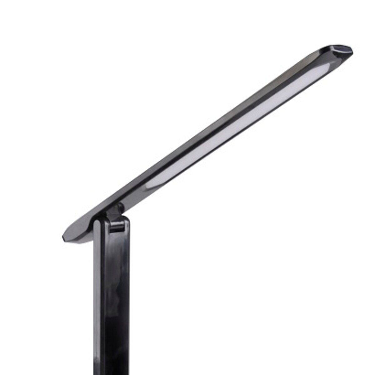 Stojąca LAMPKA biurkowa TOLEDO LED 316653 Polux regulowana LAMPA stołowa LED 9W 3000K - 6500K gabinetowa czarna