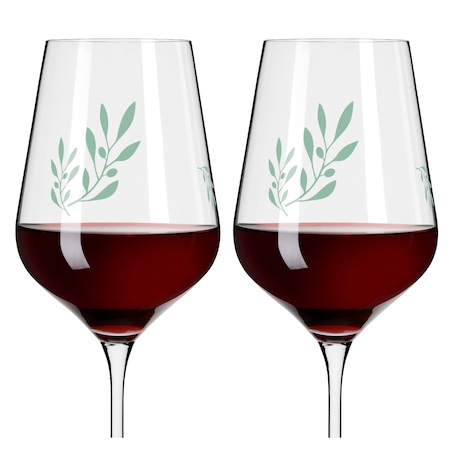 Zestaw 2 kieliszków do czerwonego wina Organix