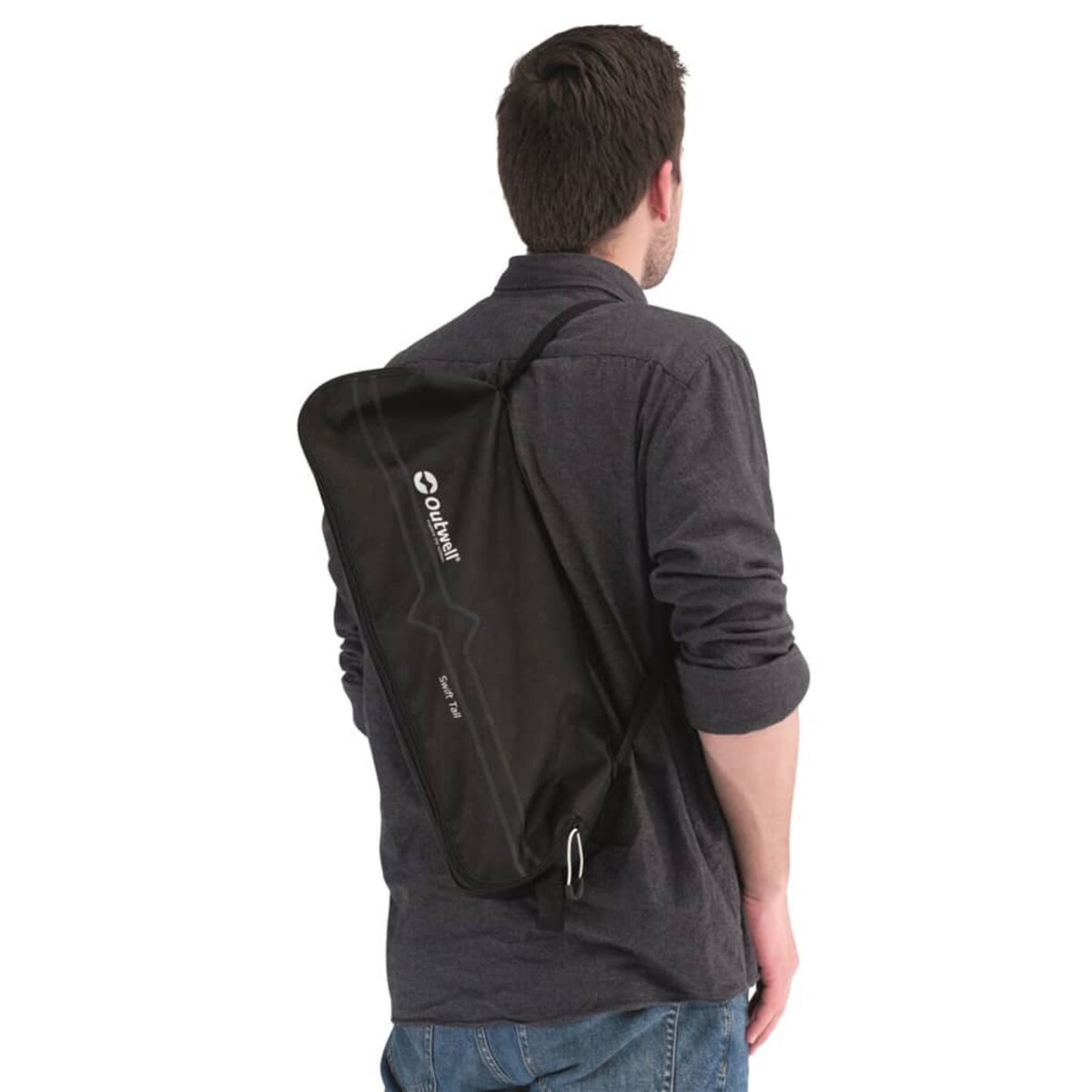 Outwell Składane krzesło turystyczne Emilio, czarne