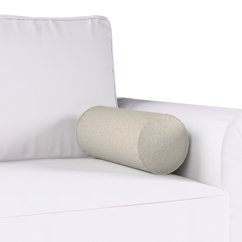 Poduszka wałek prosty, beżowy melanż, Ø16 x 40 cm, Amsterdam