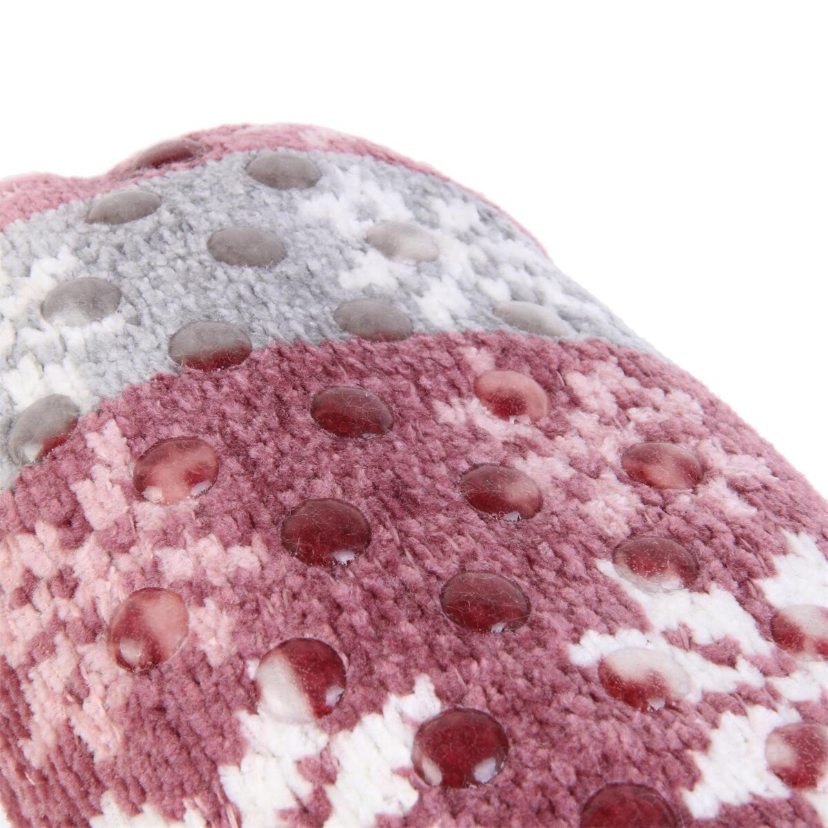 SKARPETY OCIEPLANE w świąteczny wzór czerwone