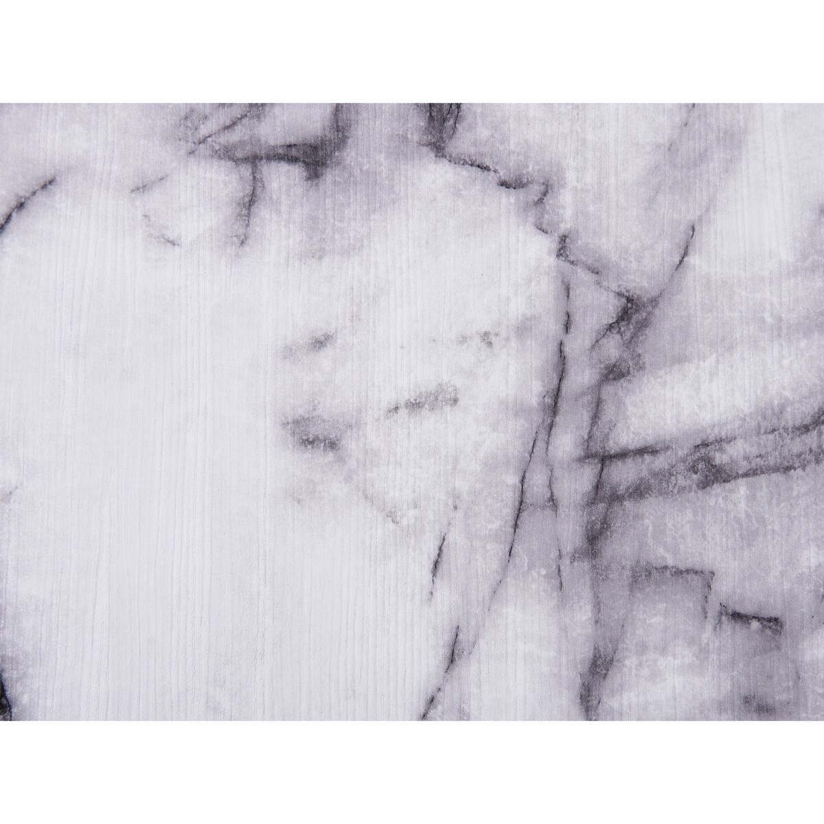 Stół do jadalni 150 x 80 cm efekt marmuru biało-czarny MOLDEN