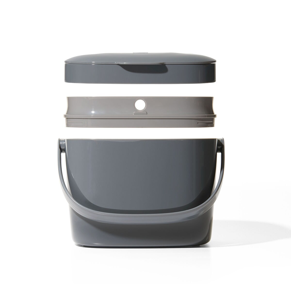 Kompostownik 6,6 L - grafitowy - Good Grips / OXO