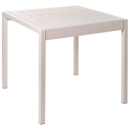 Stół ogrodowy BARTICA 81 cm 84 cm Beżowy