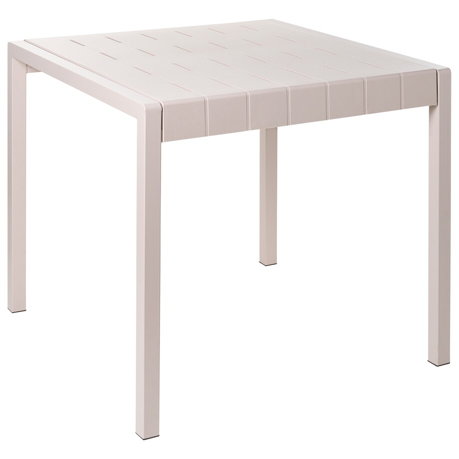 Stół ogrodowy BARTICA 81 cm 84 cm Beżowy