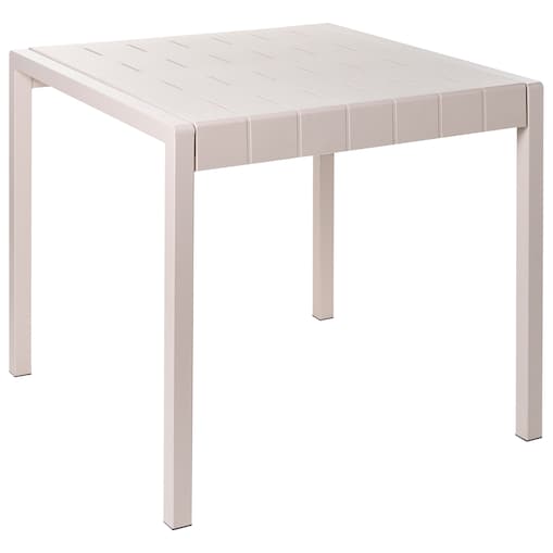 Stół ogrodowy BARTICA 81 cm 84 cm Beżowy