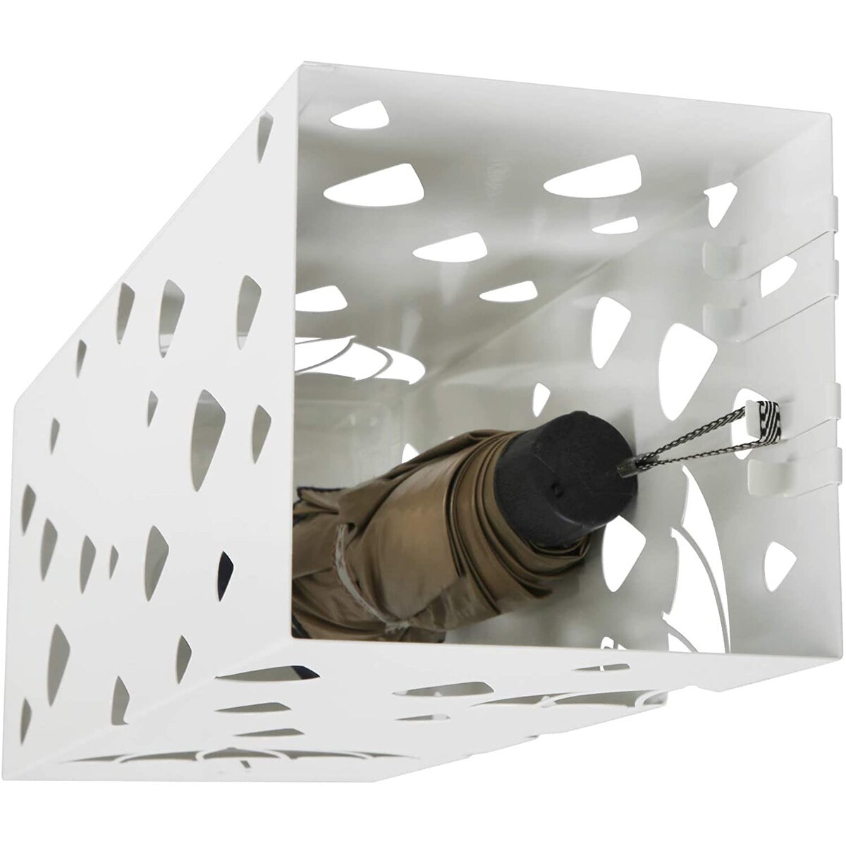 Parasolnik 15,5X15,5X49 Cm Biały