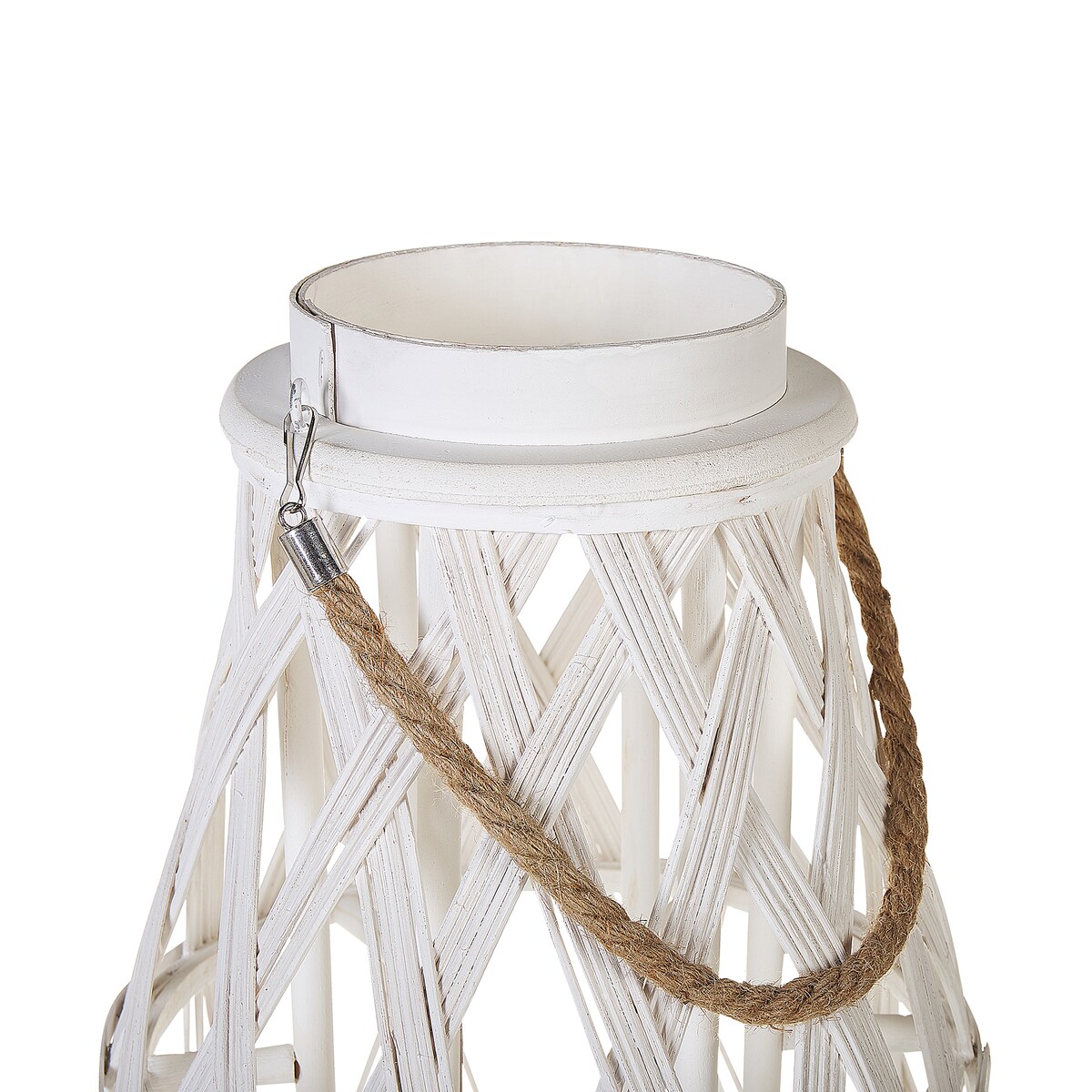 Lampion TONGA Bambus 56 cm Biały
