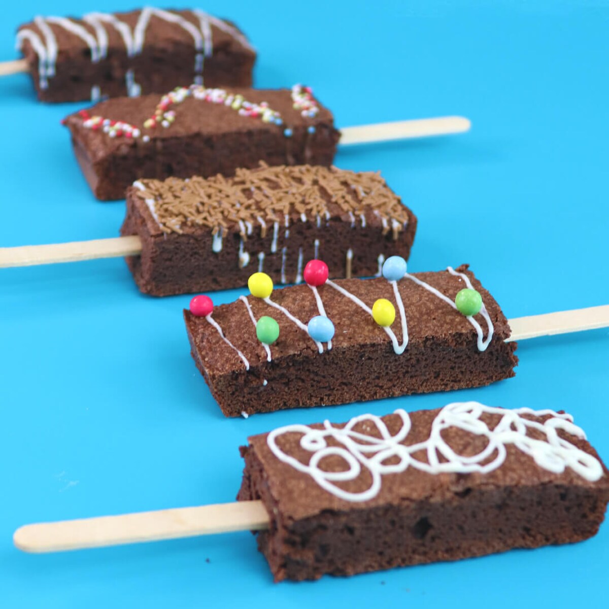 PME Drewniane patyczki do lizaków (50 sztuk) 11 cm