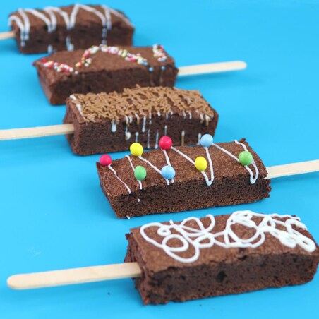 PME Drewniane patyczki do lizaków (50 sztuk) 11 cm