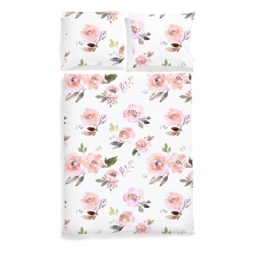 Pościel Róże 140/200 + 50/60 cm